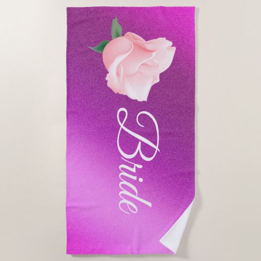 Floral Elegant Strandlaken (Voorkant)