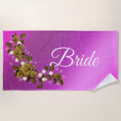 Floral Elegant Strandlaken (Voorkant)