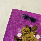 Floral Elegant Strandlaken (In situ)