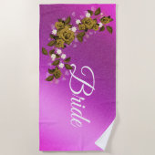 Floral Elegant Strandlaken (Voorkant)