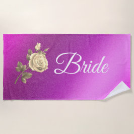 Floral Elegant Strandlaken