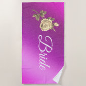 Floral Elegant Strandlaken (Voorkant)