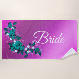 Floral Elegant Strandlaken