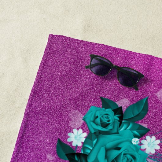 Floral Elegant Strandlaken (In situ)