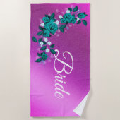 Floral Elegant Strandlaken (Voorkant)