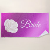 Floral Elegant Strandlaken (Voorkant)