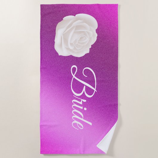 Floral Elegant Strandlaken (Voorkant)