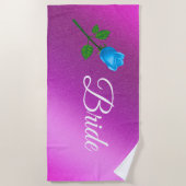 Floral Elegant Strandlaken (Voorkant)