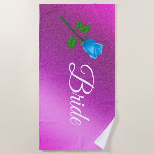 Floral Elegant Strandlaken (Voorkant)