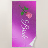 Floral Elegant Strandlaken (Voorkant)