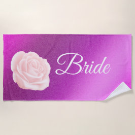 Floral Elegant Strandlaken