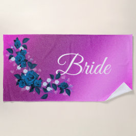 Floral Elegant Strandlaken