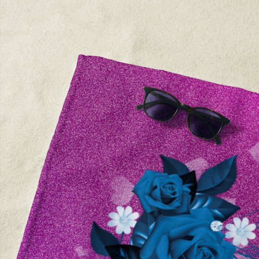 Floral Elegant Strandlaken (In situ)