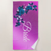 Floral Elegant Strandlaken (Voorkant)