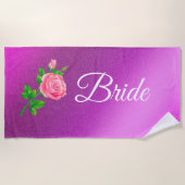 Floral Elegant Strandlaken (Voorkant)