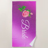 Floral Elegant Strandlaken (Voorkant)