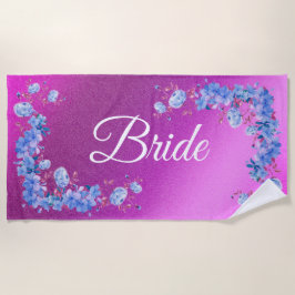 Floral Elegant Strandlaken