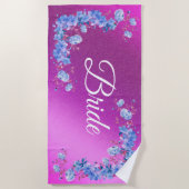 Floral Elegant Strandlaken (Voorkant)