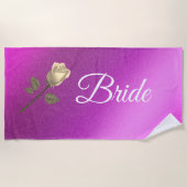 Floral Elegant Strandlaken (Voorkant)