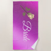 Floral Elegant Strandlaken (Voorkant)