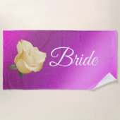 Floral Elegant Strandlaken (Voorkant)