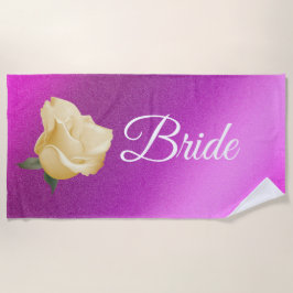 Floral Elegant Strandlaken