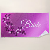 Floral Elegant Strandlaken (Voorkant)