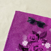 Floral Elegant Strandlaken (In situ)