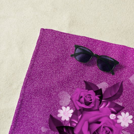 Floral Elegant Strandlaken (In situ)