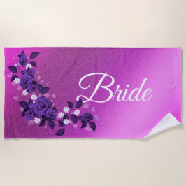 Floral Elegant Strandlaken