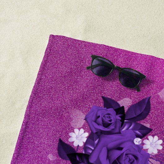 Floral Elegant Strandlaken (In situ)