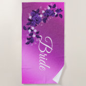 Floral Elegant Strandlaken (Voorkant)