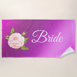 Floral Elegant Strandlaken