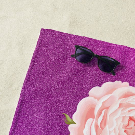 Floral Elegant Strandlaken (In situ)