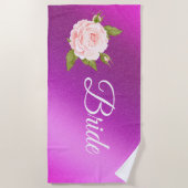 Floral Elegant Strandlaken (Voorkant)