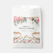 Floral Elegant Tea Party Vrijgezellenfeest Bedankzakje (Voorkant)