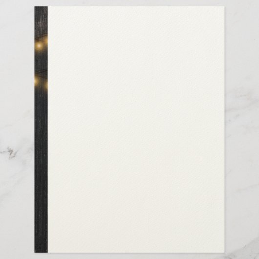 Floral elegant uit de keuken van blanco recept briefhoofd (Achterkant)