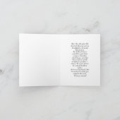 Floral Elegant White Roses Moederdag Card Kaart (Binnen)