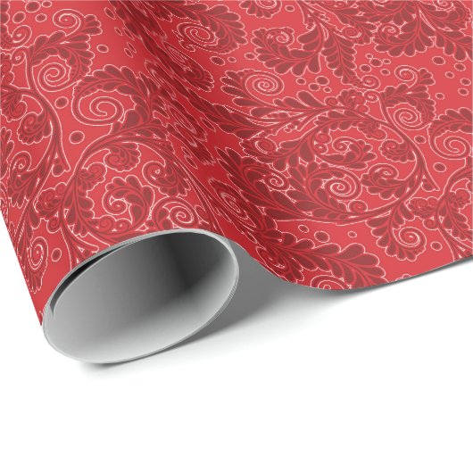 Floral Elegant Wrapping Paper Cadeaupapier (Rol Hoek)