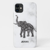 Floral Elephant Case-Mate iPhone Case (Achterkant)