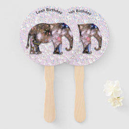 Floral Elephant Handwaaier