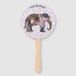 Floral Elephant Handwaaier