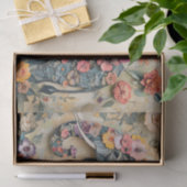 Floral Elephant Illustration Tissuepapier (Geschenk)