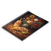 Floral Elote Still Life | Monogram Notitieboek (Linkerzijde)