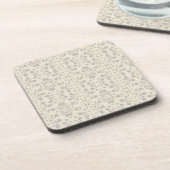 Floral Embossed Pattern Drankjes Onderzetter (Linkerzijde)
