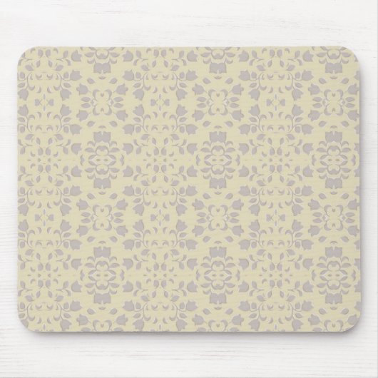 Floral Embossed Pattern Muismat (Voorkant)