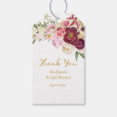 FLORAL Embrace Matrimony Vrijgezellenfeest Cadeaulabel (Voorkant)