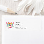 Floral embroidery etiket (Insitu)