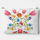 Floral embroidery gepersonaliseerd etui (Achterkant)