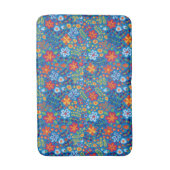 Floral Embroidery Pattern Badmat (Voorkant Verticaal)